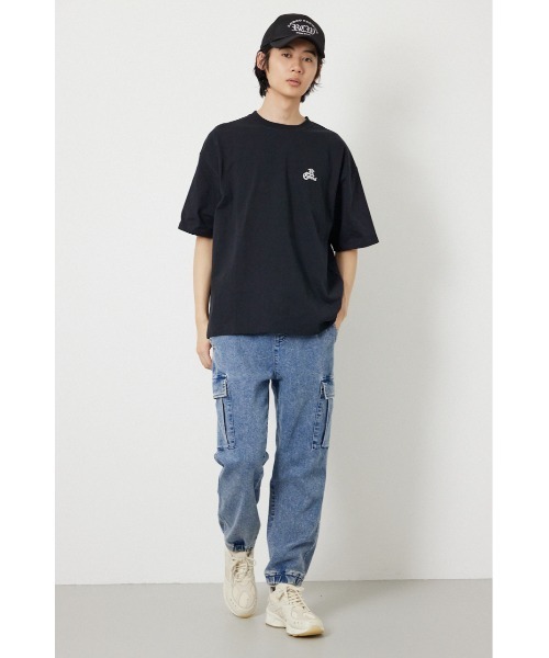RODEO CROWNS WIDE BOWL(ロデオクラウンズワイドボウル)の「Blackletter Tシャツ(Tシャツ/カットソー・メンズ・ターコイズブルー系1/ブラック/ホワイト・LARGE/MEDIUM)」の18枚目の写真