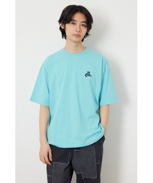 RODEO CROWNS WIDE BOWL(ロデオクラウンズワイドボウル)の「Blackletter Tシャツ(Tシャツ/カットソー・メンズ・ターコイズブルー系1/ブラック/ホワイト・LARGE/MEDIUM)」の6枚目の写真