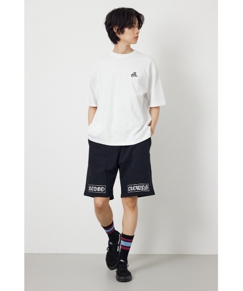 RODEO CROWNS WIDE BOWL(ロデオクラウンズワイドボウル)の「Blackletter Tシャツ(Tシャツ/カットソー・メンズ・ターコイズブルー系1/ブラック/ホワイト・LARGE/MEDIUM)」の12枚目の写真