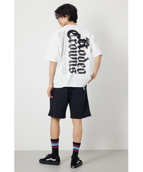 RODEO CROWNS WIDE BOWL(ロデオクラウンズワイドボウル)の「Blackletter Tシャツ(Tシャツ/カットソー・メンズ・ターコイズブルー系1/ブラック/ホワイト・LARGE/MEDIUM)」の13枚目の写真