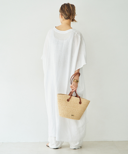 Deuxieme Classe(ドゥーズィエムクラス)の「LINEN WASH ワンピース(ワンピース・レディース・ホワイト・FREE)」の5枚目の写真