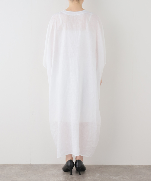 Deuxieme Classe(ドゥーズィエムクラス)の「LINEN WASH ワンピース(ワンピース・レディース・ホワイト・FREE)」の10枚目の写真