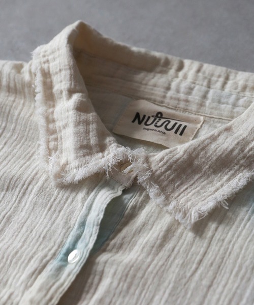 antiqua（アンティカ）の「ダブルガーゼ シャツワンピース（シャツワンピース・レディース・その他・ONESIZE）」の8枚目の写真