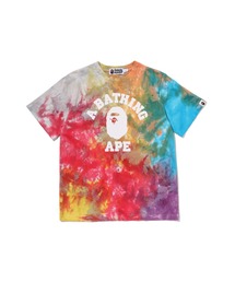 A BATHING APE | TIE DYED COLLEGE TEE(Tシャツ/カットソー)