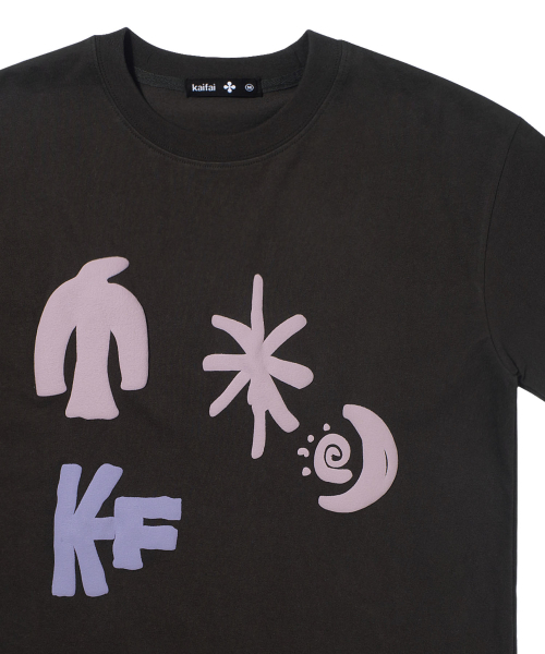 kaifai(カイファイ)の「ケルミ 半袖Tシャツ (ディープチャコール) K26QB228(Tシャツ/カットソー・レディース・その他・MEDIUM/LARGE)」の3枚目の写真