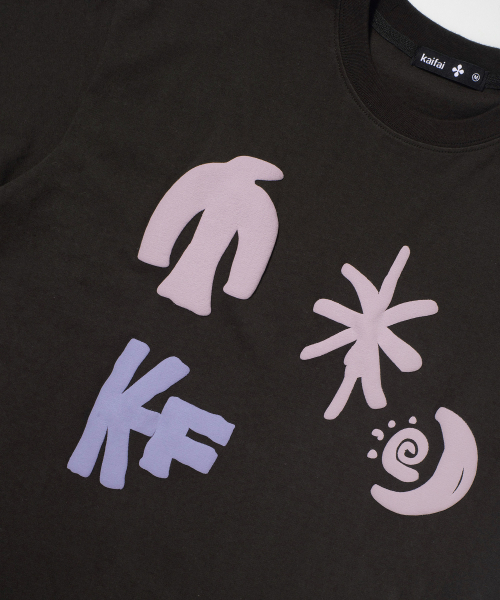 kaifai(カイファイ)の「ケルミ 半袖Tシャツ (ディープチャコール) K26QB228(Tシャツ/カットソー・レディース・その他・MEDIUM/LARGE)」の2枚目の写真