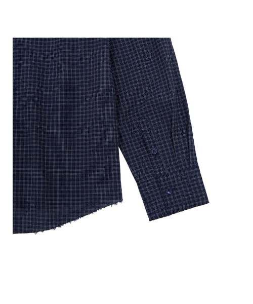 MEA（メア）の「STUDDED CHECK SHIRT [NAVY]（シャツ/ブラウス・メンズ・その他・2/3）」の3枚目の写真