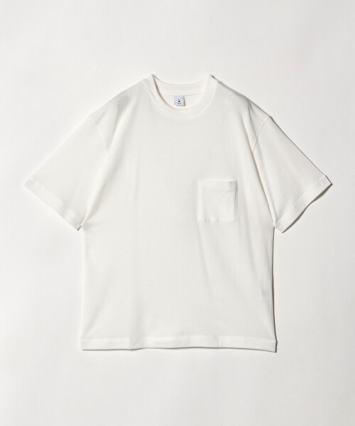 mocT（モクティー）の「＜mocT＞フレンチテリー ポケットTシャツ（Tシャツ/カットソー・メンズ・ブラック/ホワイト・L/M）」の2枚目の写真