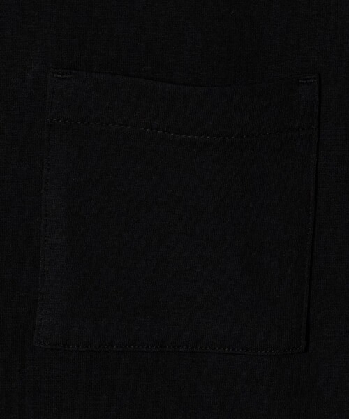 mocT（モクティー）の「＜mocT＞フレンチテリー ポケットTシャツ（Tシャツ/カットソー・メンズ・ブラック/ホワイト・L/M）」の6枚目の写真