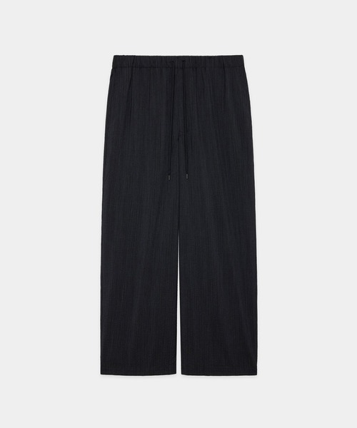 CONZ(コンズ)の「WIDE CYLINDER FIT EASY PANTS(スラックス・メンズ・ブラック・2/1)」の6枚目の写真
