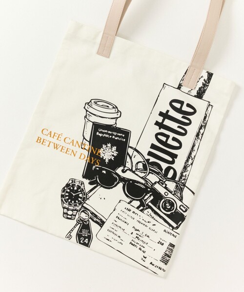 Firsthand(ファーストハンド)の「Firsthand/ファーストハンド ハンドル切り替え マルチデザイン プリント キャンバス トートバッグ(トートバッグ・メンズ・その他/その他2/その他1/ホワイト/その他6/ブラック・ONE SIZE)」の14枚目の写真