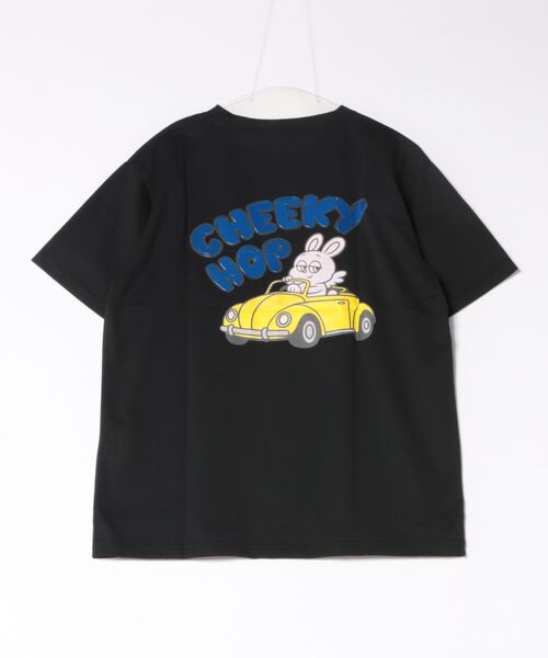 GORGE(ゴージ)の「《うさぎキャラ×バックプリント》Tシャツ/ストリート×カジュアル/春夏/全3色(Tシャツ/カットソー・レディース・ブラック/オフホワイト/チャコール・F)」の22枚目の写真