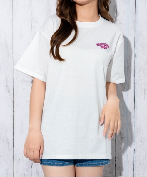 GORGE(ゴージ)の「《うさぎキャラ×バックプリント》Tシャツ/ストリート×カジュアル/春夏/全3色(Tシャツ/カットソー・レディース・ブラック/オフホワイト/チャコール・F)」の14枚目の写真