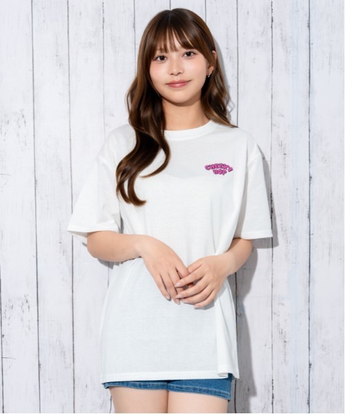 GORGE(ゴージ)の「《うさぎキャラ×バックプリント》Tシャツ/ストリート×カジュアル/春夏/全3色(Tシャツ/カットソー・レディース・ブラック/オフホワイト/チャコール・F)」の15枚目の写真