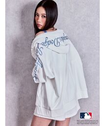 GYDA［MLB］bijou logo BIGパーカー【セットアップ着用可能】
