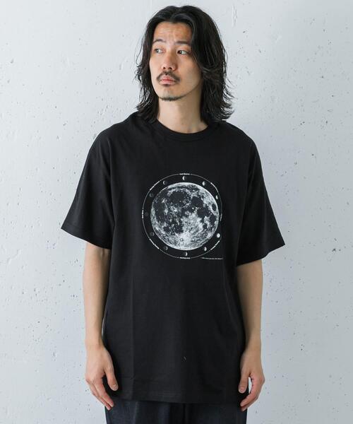 Cotton Expressions(コットンエクスプレッションズ)の「Cotton Expressions MOON PHASES T-SHIRTS(Tシャツ/カットソー・メンズ・ブラック・MEDIUM/LARGE/X-LARGE)」の2枚目の写真