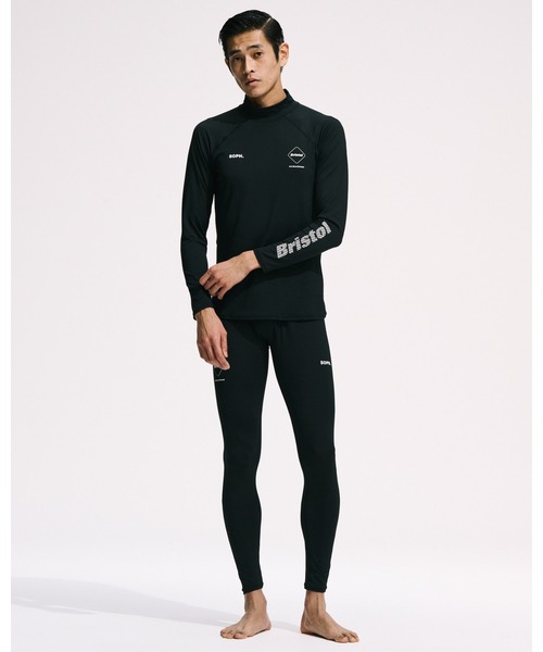 F.C.Real Bristol(エフシーレアルブリストル)の「UNDERLAYER MOCKNECK TOP(Tシャツ/カットソー・メンズ・ブラック・SMALL/MEDIUM/LARGE/X-LARGE/XX-LARGE)」の3枚目の写真