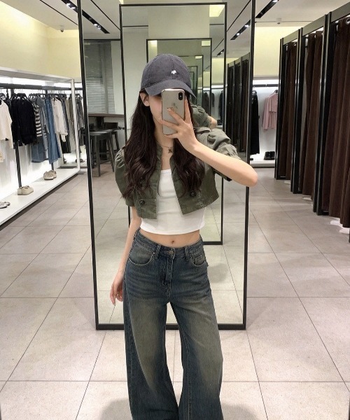 almo(アルモ)の「【LAMPOON】ナポレオンショートジャケット(その他アウター・レディース・グリーン・LARGE/MEDIUM/SMALL)」の19枚目の写真