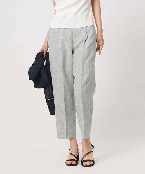 UNITED ARROWS(ユナイテッドアローズ)の「ハケメ ライク テーパードパンツ ‐ウォッシャブル‐(スラックス・レディース・ネイビー/その他1/ロイヤルブルー・38/36)」の12枚目の写真