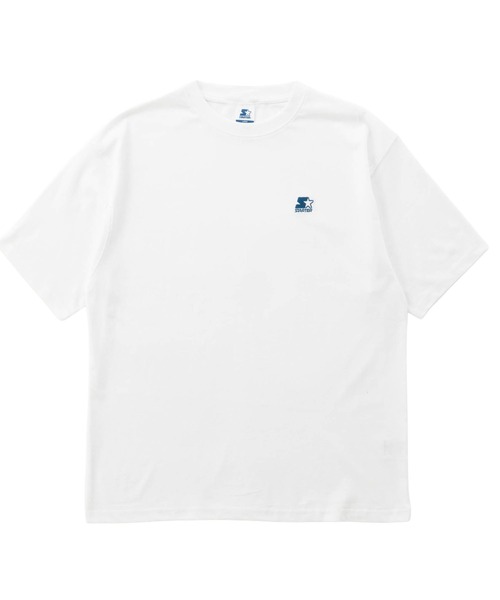 STARTER（スターター）の「STARTER スターター メンズTシャツ ワンポイントロゴ（Tシャツ/カットソー・メンズ・アッシュグレー/ホワイト/ブラック・M/L/XL）」の17枚目の写真