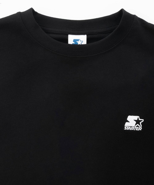 STARTER（スターター）の「STARTER スターター メンズTシャツ ワンポイントロゴ（Tシャツ/カットソー・メンズ・アッシュグレー/ホワイト/ブラック・M/L/XL）」の21枚目の写真