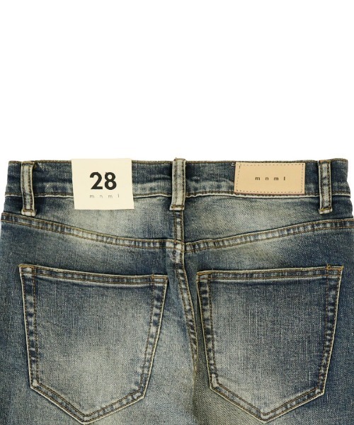 mnml（ミニマル）の「【mnml】SKINNY CRYSTAL DENIM [I] / 2カラー [26ML-SP612D]（デニムパンツ・メンズ・ブラック/ブルー・30/28/32/29/34/36/38）」の11枚目の写真
