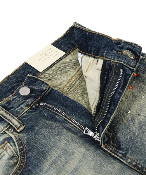 mnml（ミニマル）の「【mnml】SKINNY CRYSTAL DENIM [I] / 2カラー [26ML-SP612D]（デニムパンツ・メンズ・ブラック/ブルー・30/28/32/29/34/36/38）」の13枚目の写真