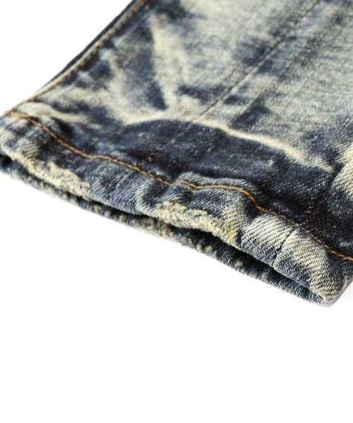 mnml（ミニマル）の「【mnml】SKINNY CRYSTAL DENIM [I] / 2カラー [26ML-SP612D]（デニムパンツ・メンズ・ブラック/ブルー・30/28/32/29/34/36/38）」の18枚目の写真