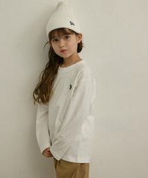 U.S. POLO ASSN.（ユーエスポロアッスン）の「【Ada.別注 U.S. POLO ASSN.】KIDS ワンポイント刺繍 ボーダーロンT 長袖Tシャツ（Tシャツ/カットソー）」