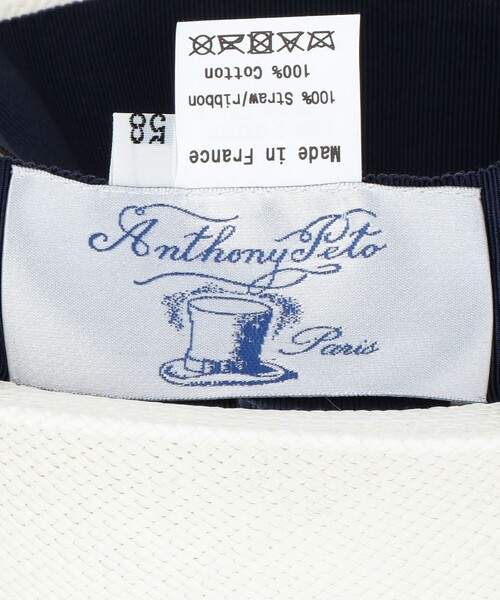 Steven Alan(スティーブンアラン)の「<ANTHONY PETO>TRAVELLER HAT/ハット(ハット・レディース・ホワイト・58)」の8枚目の写真