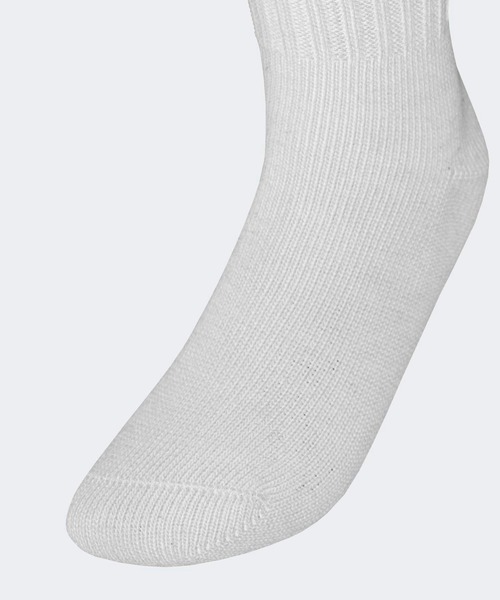 adidas(アディダス)の「スラウチー クルーソックス1足組 / アディダスオリジナルス adidas Originals(ソックス/靴下・メンズ・ホワイト・kids-XXL/LARGE/X-LARGE/SMALL/MEDIUM)」の8枚目の写真