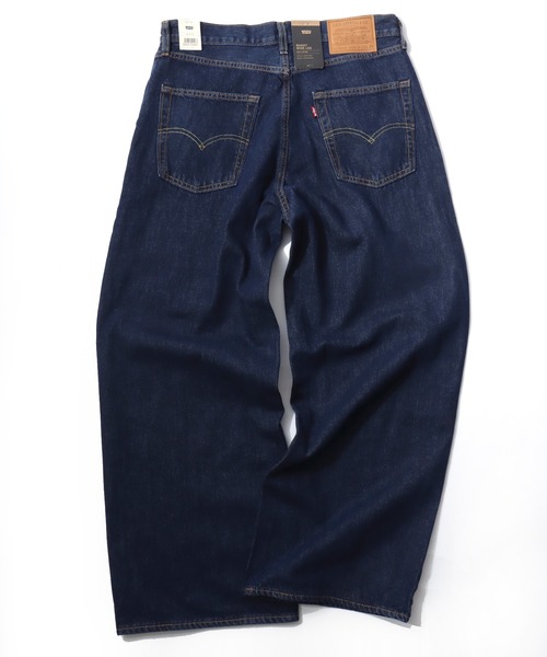 Lazar(ラザル)の「Levi's/リーバイス BAGGY WIDE/ワイドデニムパンツ/バギーフィット(デニムパンツ・メンズ・ブラック/インディゴブルー・30inch/36inch/28inch/34inch/32inch)」の4枚目の写真