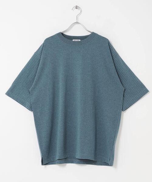 FORK&SPOON(フォークアンドスプーン)の「FORK&SPOON ヴィンテージボーダーTシャツ(Tシャツ/カットソー・メンズ・イエロー系その他/グレー系その他/ブルー系その他・5/4)」の11枚目の写真