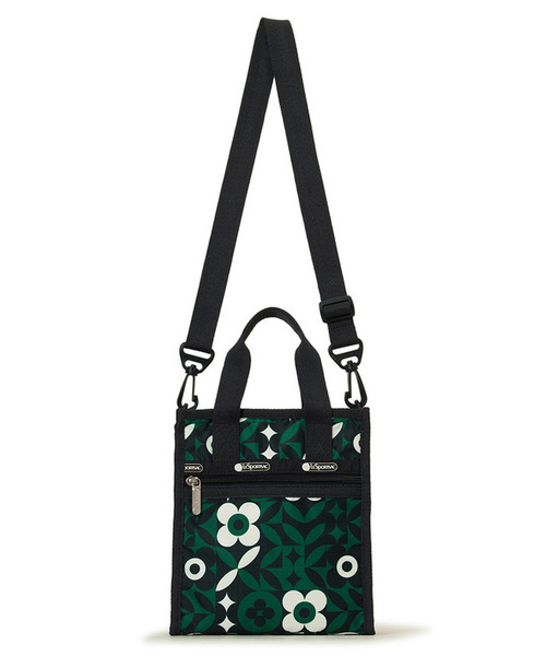 LeSportsac（レスポートサック）の「MINI N/S TOTE ボタニックタイル（ショルダーバッグ・レディース・グリーン・FREE）」の7枚目の写真