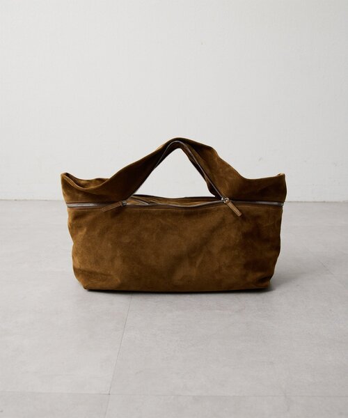 Whim Gazette(ウィムガゼット)の「【LITKOVSKA】別注ZIP BAG(ハンドバッグ・レディース・キャメル・FREE)」の7枚目の写真