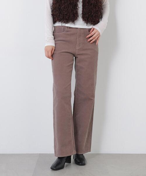 N.(N. Natural Beauty Basic)(エヌエヌナチュラルビューティーベーシック)の「<Healthy DENIM>コーデュロイ SETUP パンツ(その他パンツ・レディース・ブラウン/ピンク・SMALL/MEDIUM)」の8枚目の写真