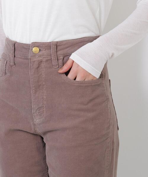 N.(N. Natural Beauty Basic)(エヌエヌナチュラルビューティーベーシック)の「<Healthy DENIM>コーデュロイ SETUP パンツ(その他パンツ・レディース・ブラウン/ピンク・SMALL/MEDIUM)」の14枚目の写真