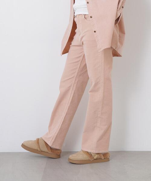 N.(N. Natural Beauty Basic)(エヌエヌナチュラルビューティーベーシック)の「<Healthy DENIM>コーデュロイ SETUP パンツ(その他パンツ・レディース・ブラウン/ピンク・SMALL/MEDIUM)」の19枚目の写真