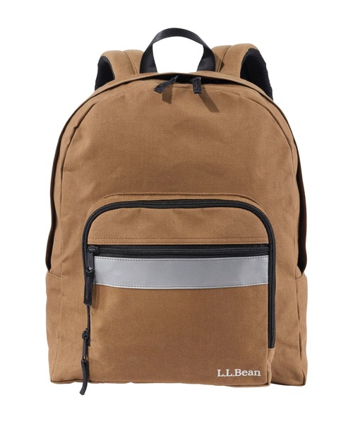 L.L.Bean(エルエルビーン)の「ビニロン/コットン・デイ・パック(バックパック/リュック・レディース・ブラック/カーキブラウン・ONE SIZE)」の12枚目の写真