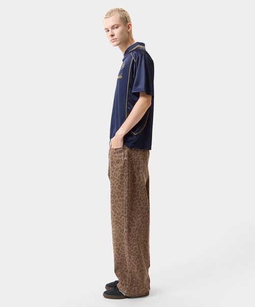 HUF（ハフ）の「LEOPARD WIDE DENIM PANT（デニムパンツ・メンズ・ブラック/ブラウン・34/32/30/28）」の21枚目の写真