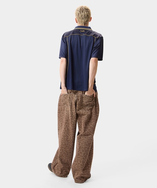 HUF（ハフ）の「LEOPARD WIDE DENIM PANT（デニムパンツ・メンズ・ブラック/ブラウン・34/32/30/28）」の22枚目の写真