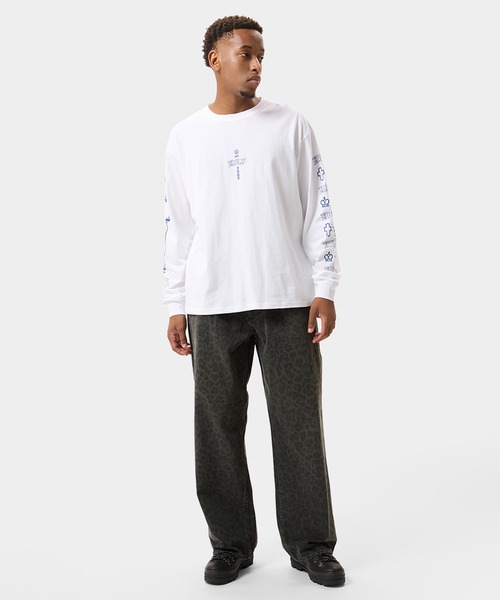 HUF（ハフ）の「LEOPARD WIDE DENIM PANT（デニムパンツ・メンズ・ブラック/ブラウン・34/32/30/28）」の9枚目の写真