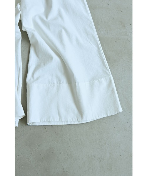 marjour（マージュール）の「WIDE GATHER EASY PANTS（その他パンツ・レディース・ブラック/ホワイト・M）」の8枚目の写真