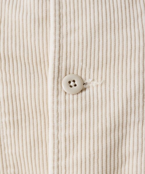 ear PAPILLONNER(イアパピヨネ)の「Kendai×SUM1 STYLE別注コーデュロイジャケット【SUM1 STYLE】(ブルゾン・レディース・ホワイト・FREE)」の17枚目の写真