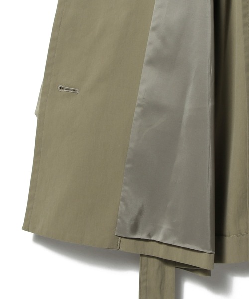 UNUS(ユナス)の「UNUS / Stand Collar Short Trench Coat(トレンチコート・レディース・ベージュ・38/36)」の10枚目の写真