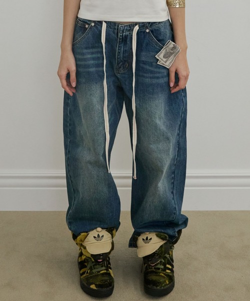 SCULPTOR（スカルプター）の「Everyday Lowrise Denim（デニムパンツ・レディース・ブルー・SMALL/MEDIUM）」の4枚目の写真