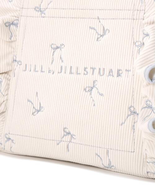 JILL by JILL STUART(ジルバイジルスチュアート)の「リボン刺繍フリルトートバッグ(トートバッグ・レディース・ブルー/ピンク・FREE)」の15枚目の写真