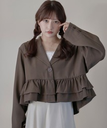 umm.clair | Frill short jacket(その他アウター)
