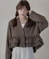 umm.clair（ウムクレール）の「Frill short jacket（その他アウター・FREE）」