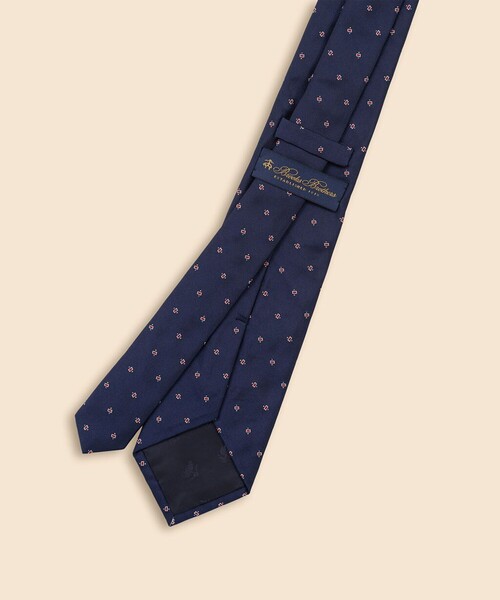 BROOKS BROTHERS(ブルックスブラザーズ)の「シルク スクエアドットモチーフ ジャカードタイ(ネクタイ・メンズ・グリーン/レッド/ネイビー・ONE SIZE)」の6枚目の写真
